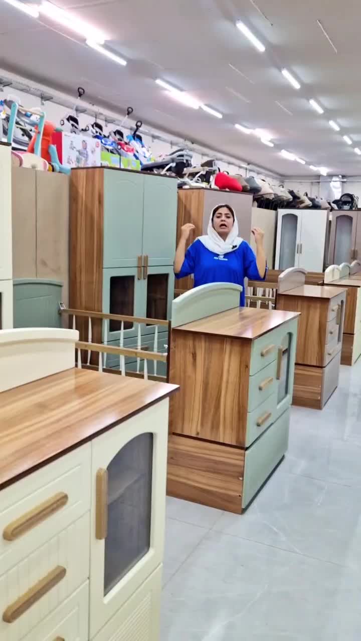 تخت و کمد شارلوت ۴درب|اسباب و اثاث بچه|مشهد, نوید|دیوار