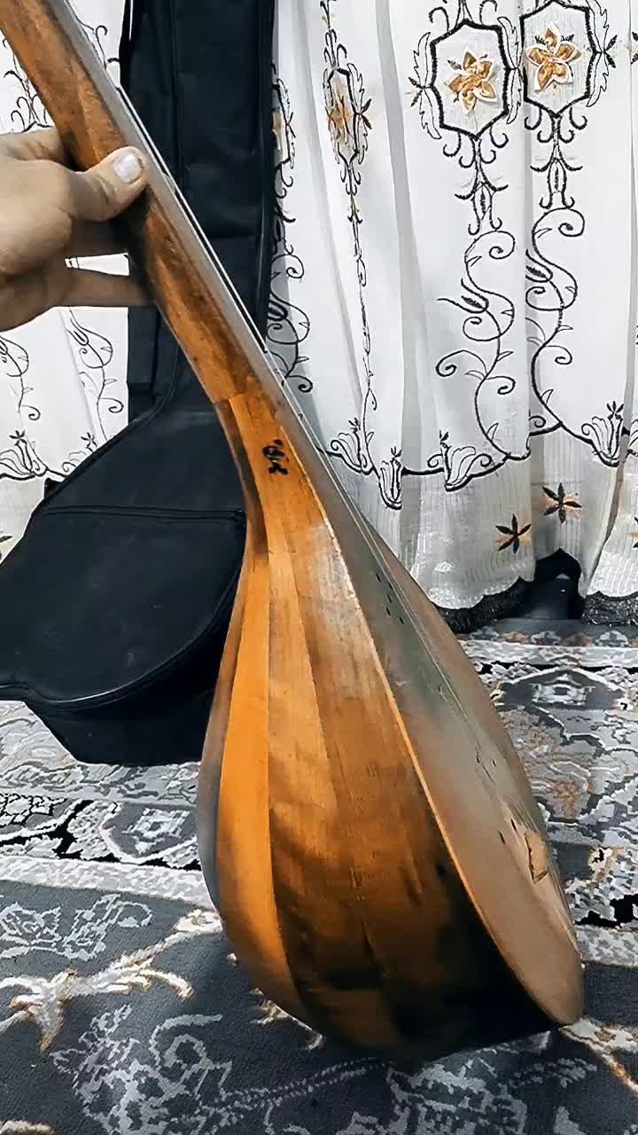 تنبور / دمبوره افغانستانی / دو تار|سازهای سنتی|قرچک, داوود آباد|دیوار