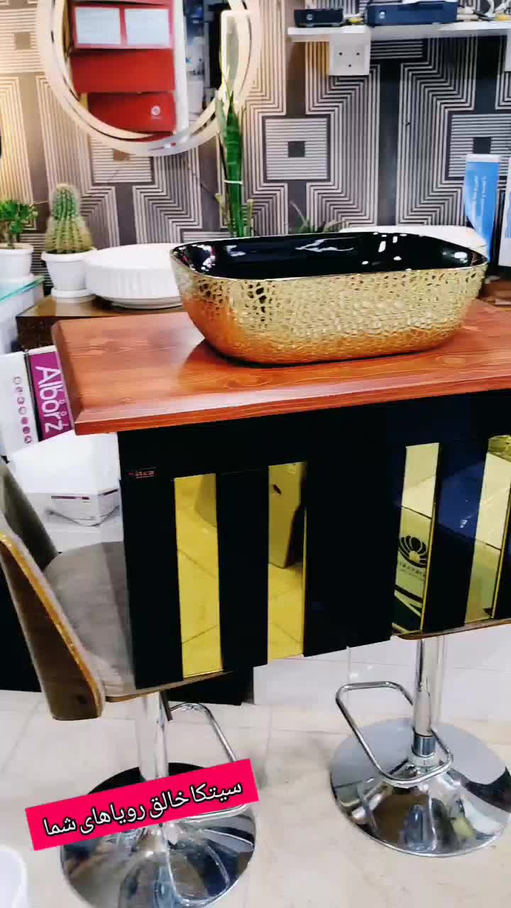 ست روشویی طرح چوب روس سیتکا|لوازم سرویس بهداشتی|تبریز, |دیوار