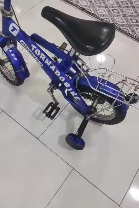 دوچرخه بچه گانه تورنادو سایز 12|دوچرخه، اسکیت، اسکوتر|کرج, باغستان|دیوار
