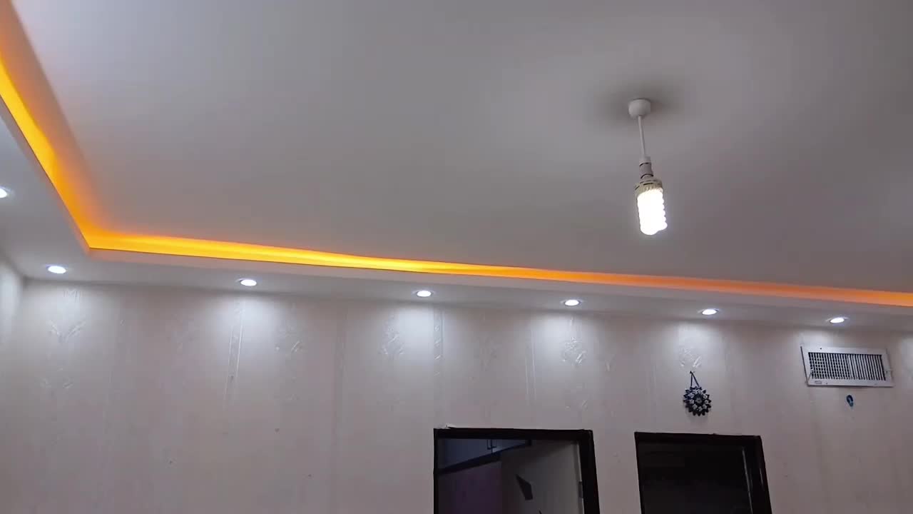 کناف کاری .تی وی وال.  طراحی دکوراسیون داخلی|خدمات پیشه و مهارت|خرم‌آباد, |دیوار