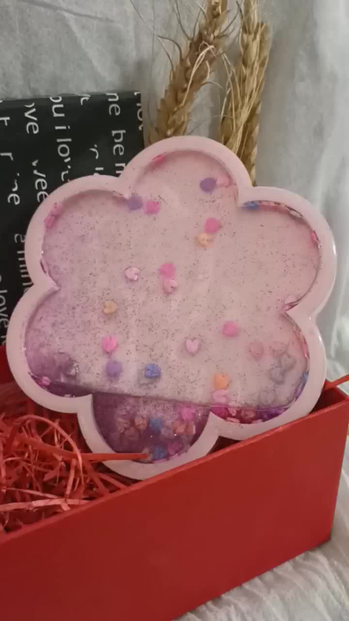 زیرلیوانی رزینی کیوت و پینترستی|صنایع دستی و سایر لوازم تزئینی|خاش, |دیوار