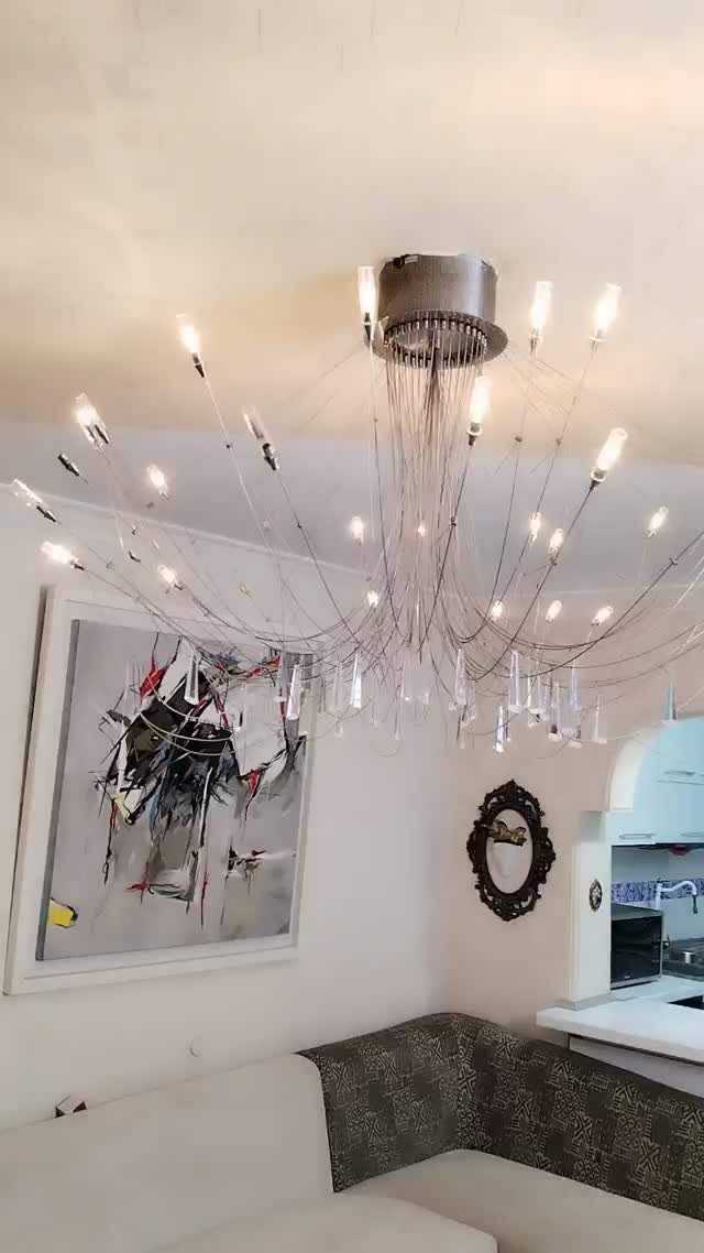 لوستر خاص و مدرن و تک نسخه|لوستر و چراغ آویز|تهران, علی‌آباد|دیوار