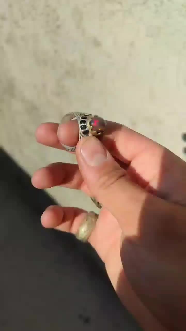 انگشتر فوق کلکسیونی اوپال رفلکس بالا گریدA++|جواهرات|تهران, آرژانتین|دیوار