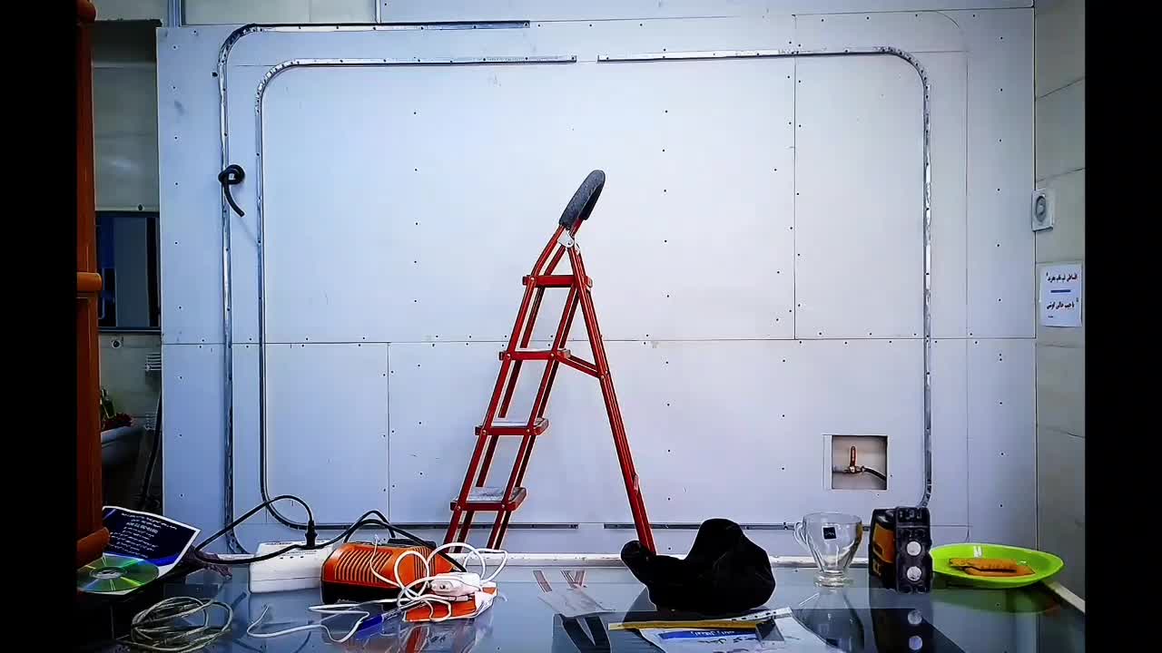 نصب انواع سقف های کاذب تایل کاغذ دیواری پی وی سی|خدمات پیشه و مهارت|دماوند, دماوند|دیوار