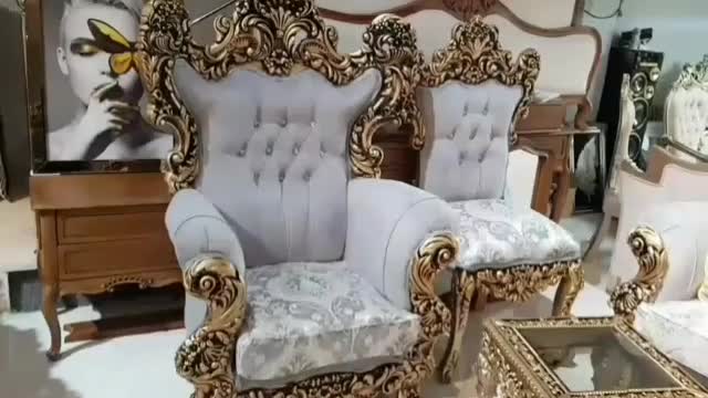 مبلمان/مبل سلطنتی/مبل راحتی /مبل استیل|مبلمان خانگی و میز عسلی|کاشان, شهرک امیرالمومنین|دیوار