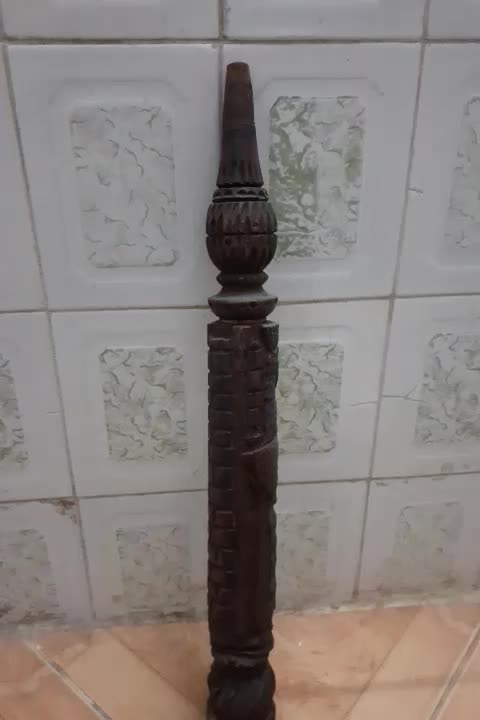 قیلان چوبی تراش شده|صنایع دستی و سایر لوازم تزئینی|مشهد, تبادکان|دیوار