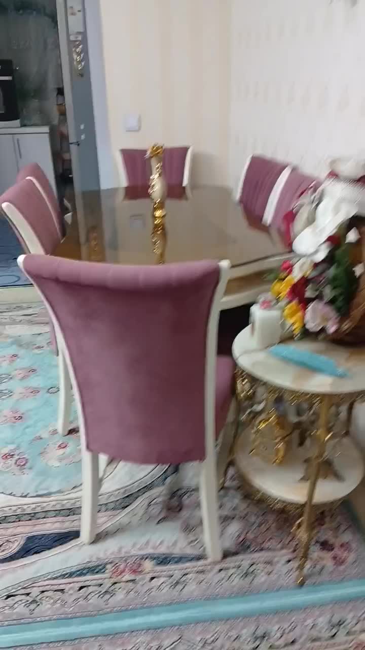 میز نهارخوری 6 نفره صدفی|میز و صندلی غذاخوری|قرچک, میرزائی جنوبی|دیوار