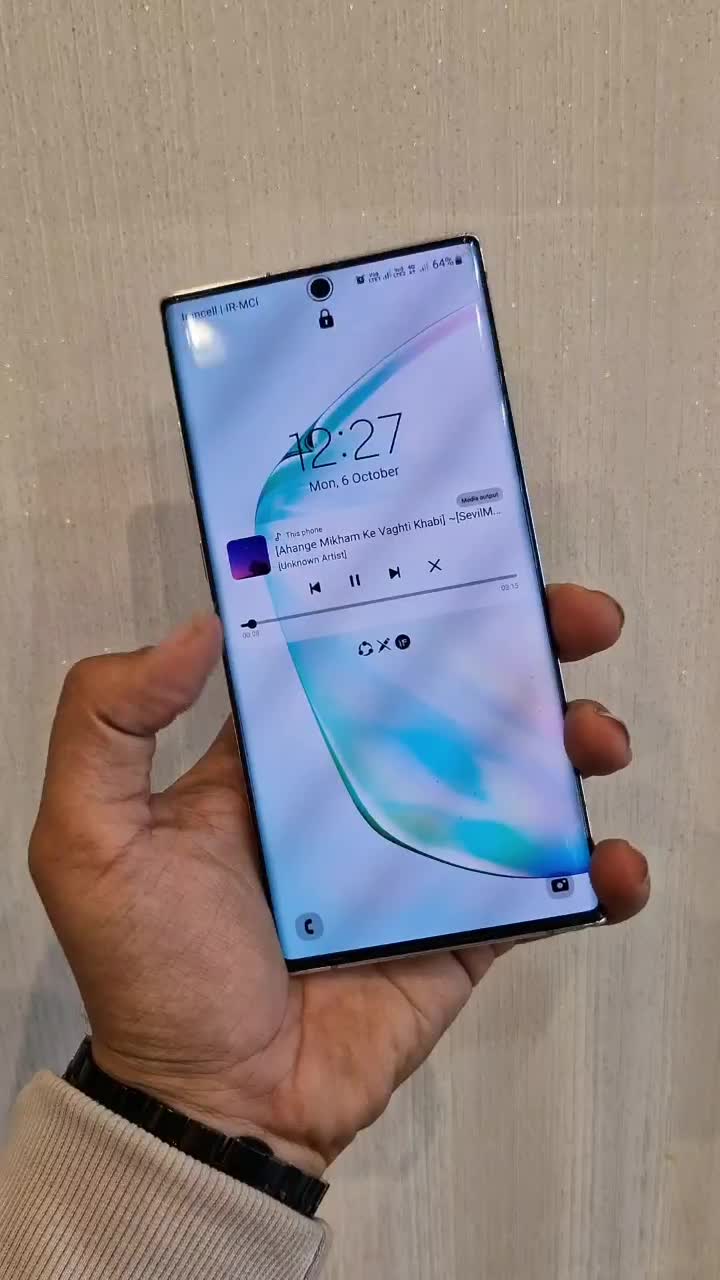 موبایل سامسونگ note10 plus حافظه ۲۵۶ رم ۱۲|موبایل|مشهد, ادیب نیشابوری (شهرک غرب)|دیوار