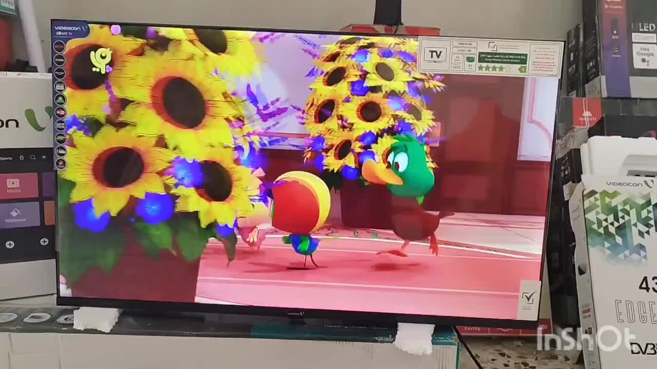 تلویزیون ۴۳ اینچ اسمارت آندروید ویدوکان اصل آکبند|تلویزیون و پروژکتور|رشت, اسماعیل آباد|دیوار