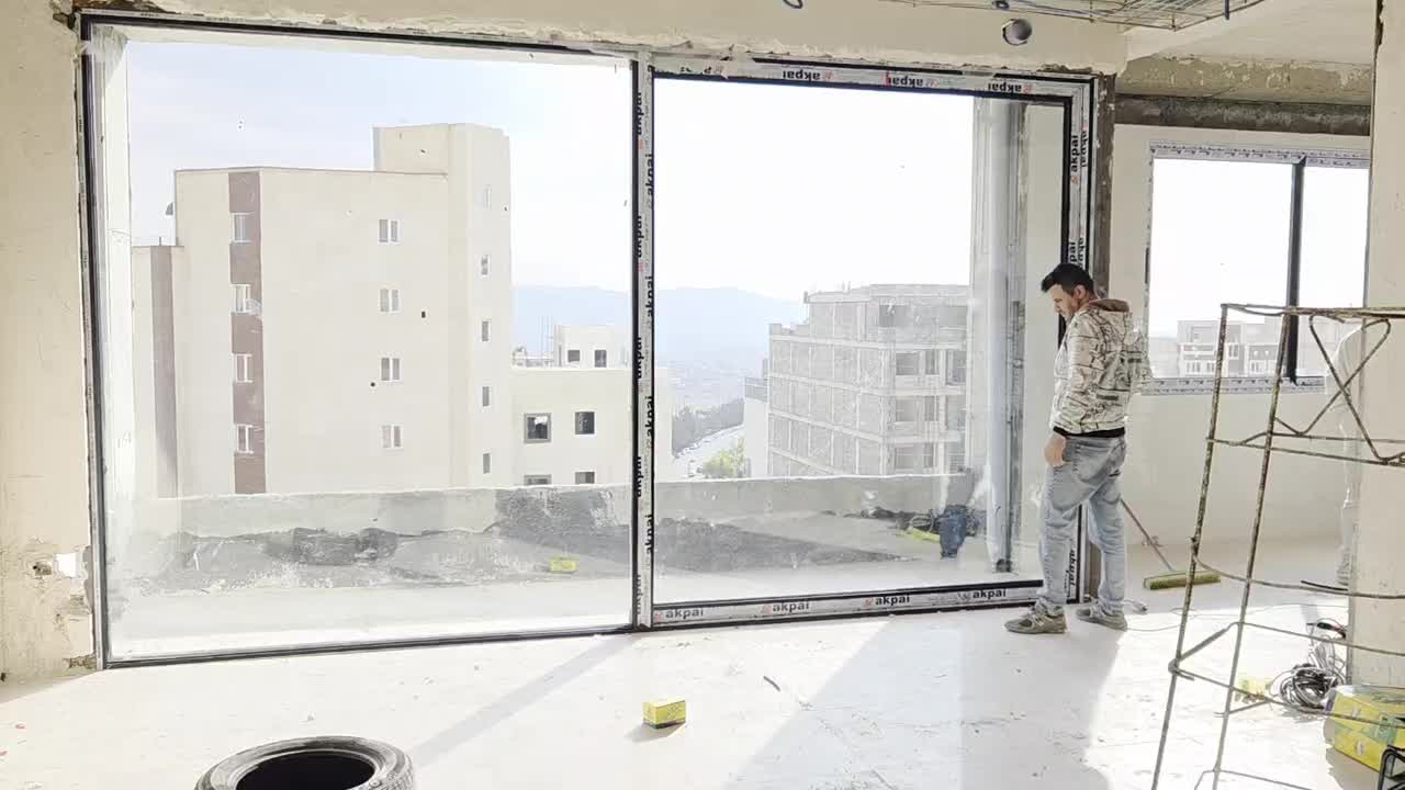 درب پنجره دوجداره UPVC توری پلیسه آلومینیوم نارمک|خدمات پیشه و مهارت|تهران, نارمک|دیوار