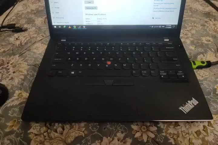 لپ تاپ لنوو lenovo t470s 8gb i5-6300U|رایانه همراه|کرج, کوی فرهنگ|دیوار
