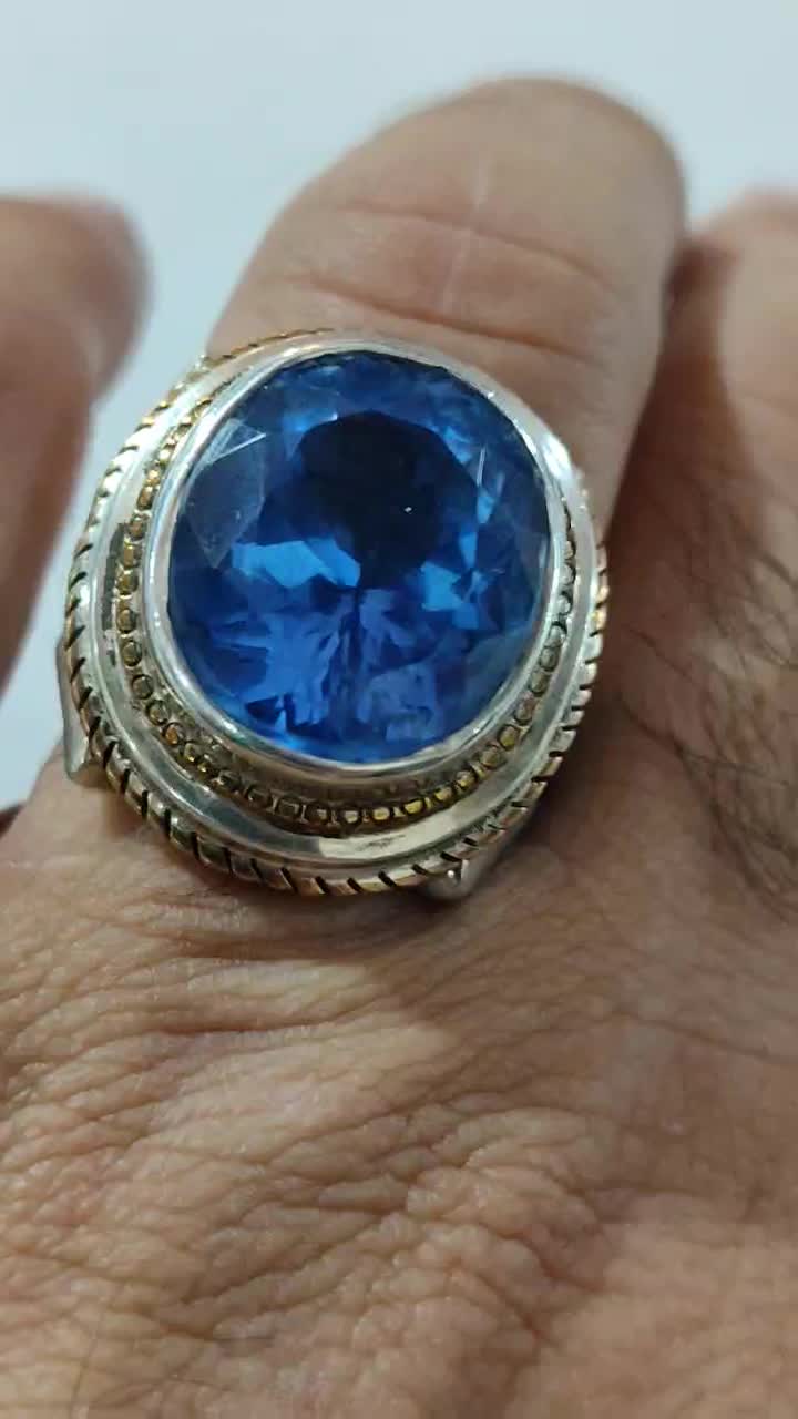 انگشتر نقره تبریز سنگ توپاز|بدلیجات|تهران, نیروی هوایی (پیروزی)|دیوار