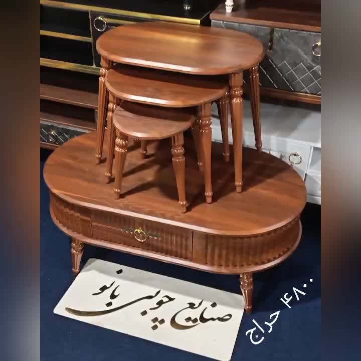 جلومبلی عسلی مدل ساده کلاسیک کد 2002 زیبا|مبلمان خانگی و میز عسلی|قم, قلعه کامکار|دیوار