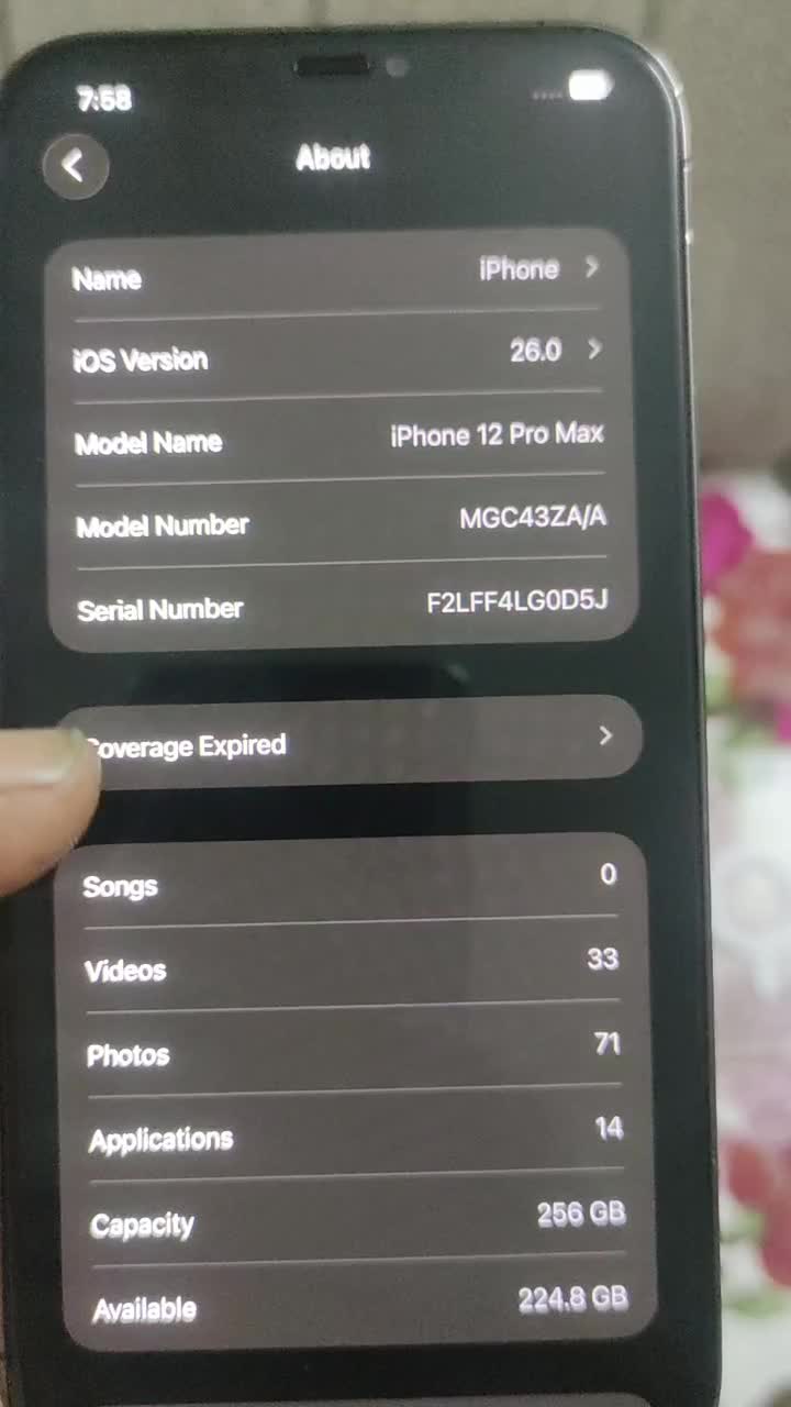iPhone 12 pro max 256 m zaa|موبایل|کرج, کمالشهر|دیوار
