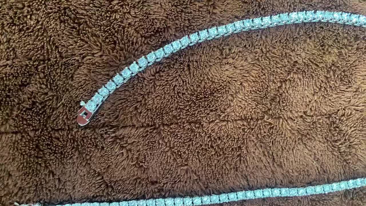 ست دستبندوگردنبندنقره تنیسی نو|جواهرات|تهران, آسمان|دیوار