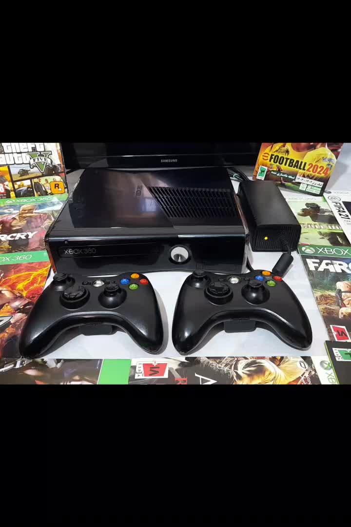 ایکس باکس xbox 360 اسلیم جیتک و کپیخور|کنسول، بازی ویدئویی و آنلاین|یاسوج, |دیوار
