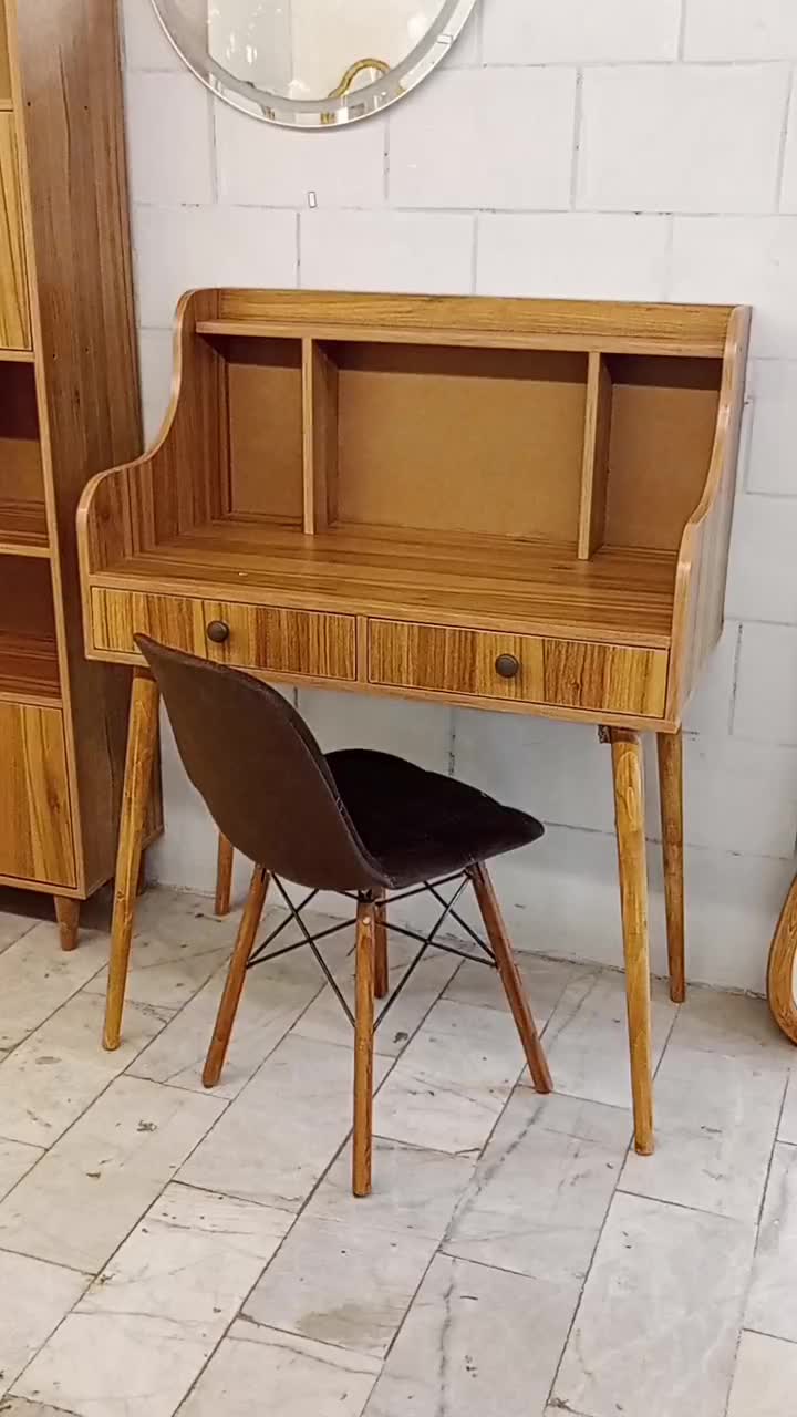 میز تحریر شیک و باکیفیت رنگ چوب|میز تحریر و کامپیوتر|کرمان, |دیوار