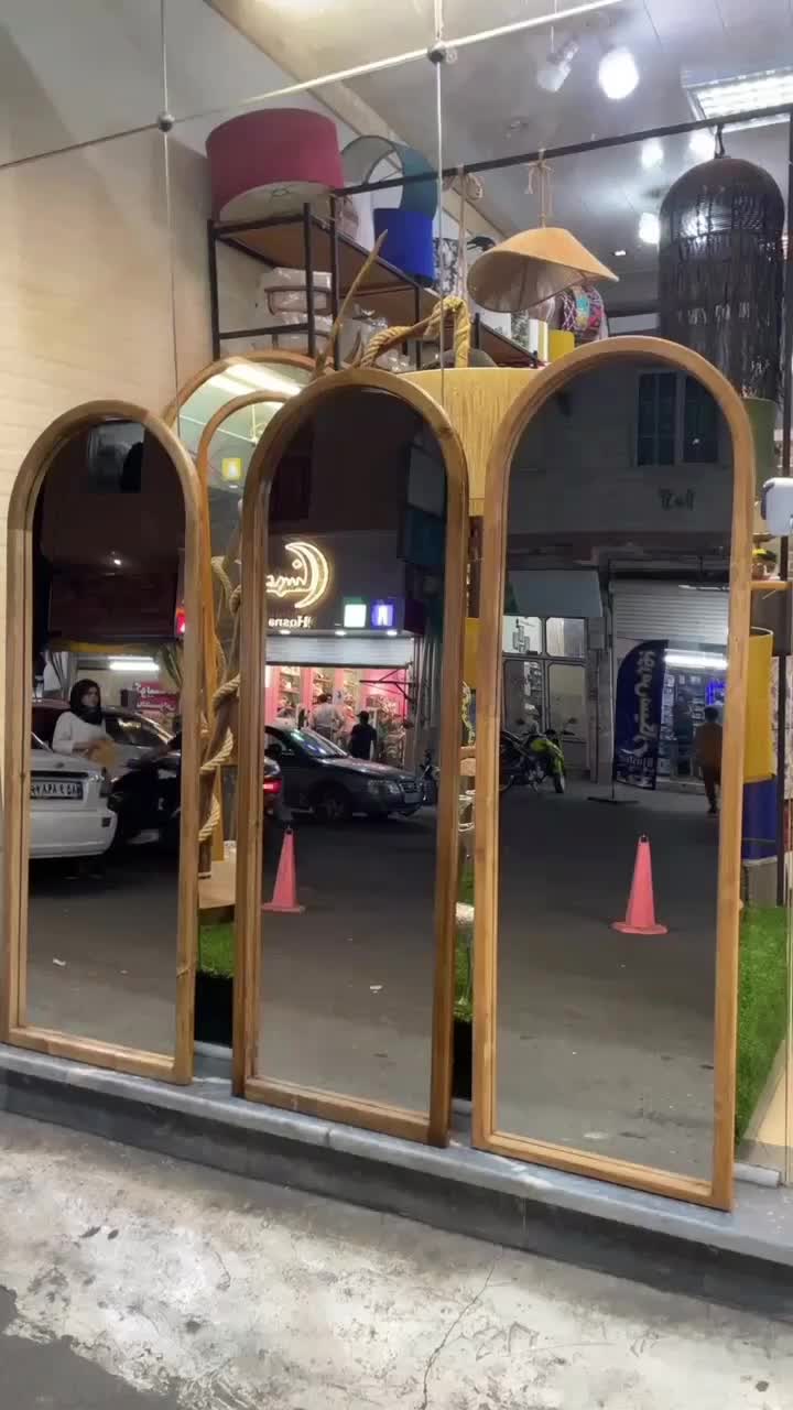 آینه قدی چوبی تمام نراد(روسی)|آینه|رشت, نظری|دیوار