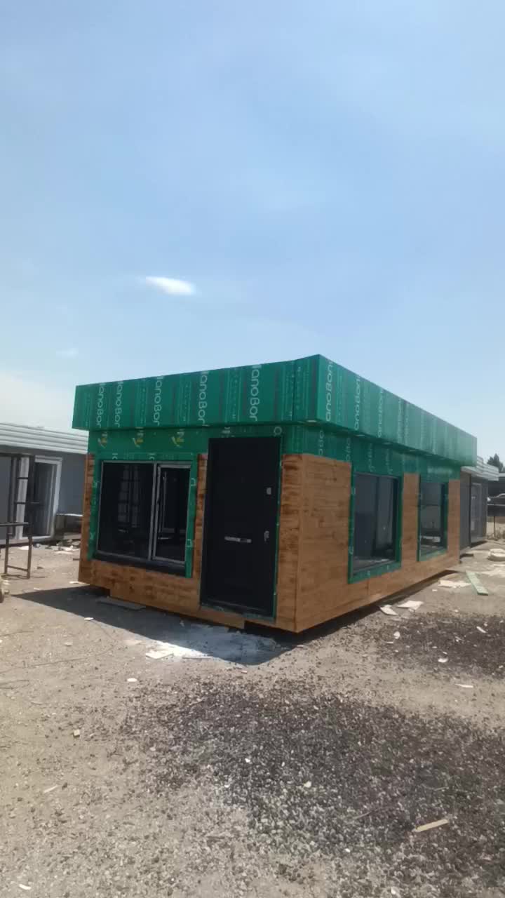 کانکس ویلایی 32 متری نما کامپوزیت و چوب|مصالح و تجهیزات ساختمان|تهران, بهاران|دیوار