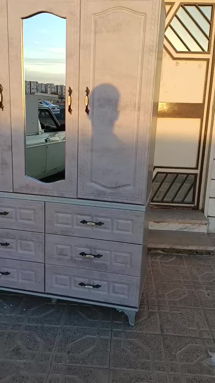 کمد دو تیکه شش کشو ابرو باد تمام چک|جاکفشی، کمد، دراور|زنجان, |دیوار