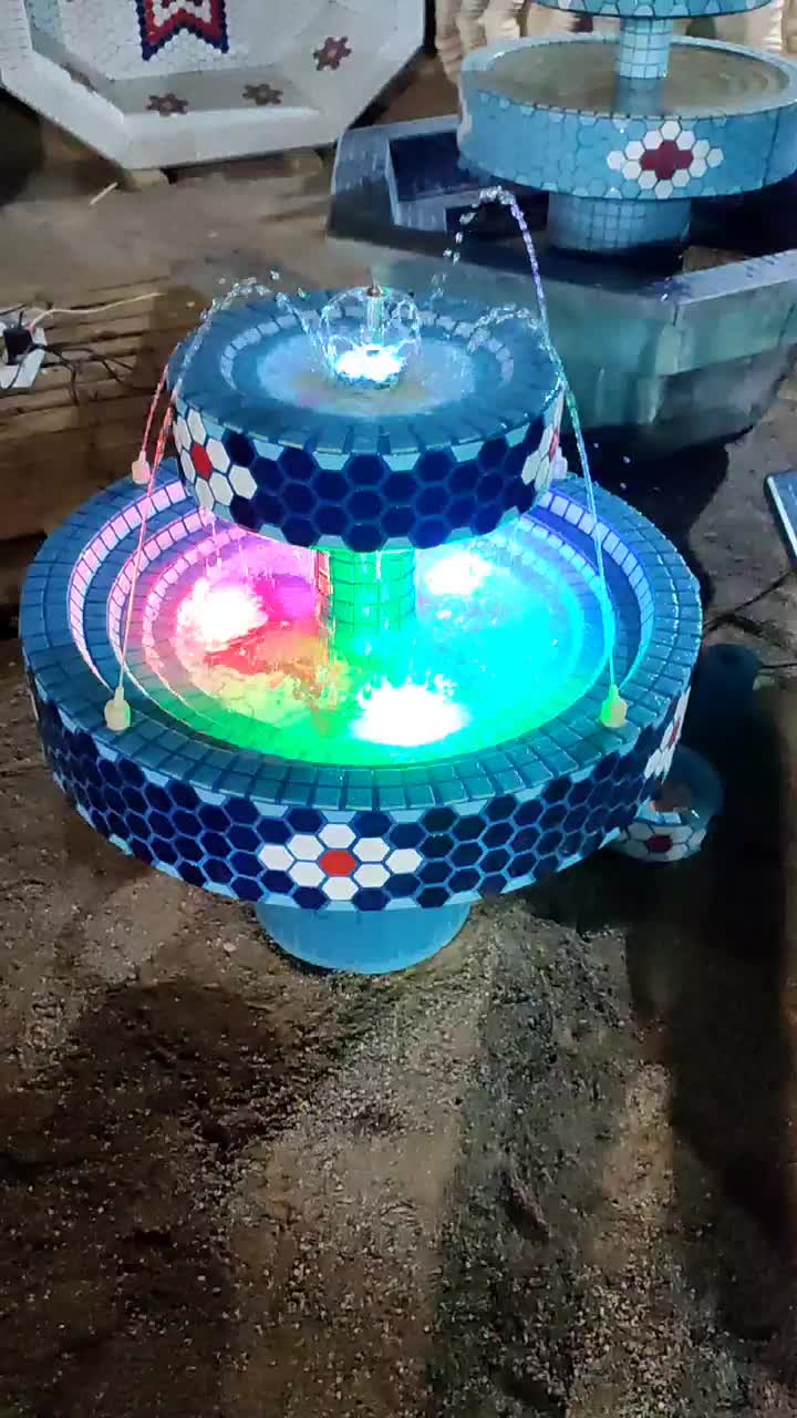 آبنما کاشی کاری شده|صنایع دستی و سایر لوازم تزئینی|یزد, |دیوار