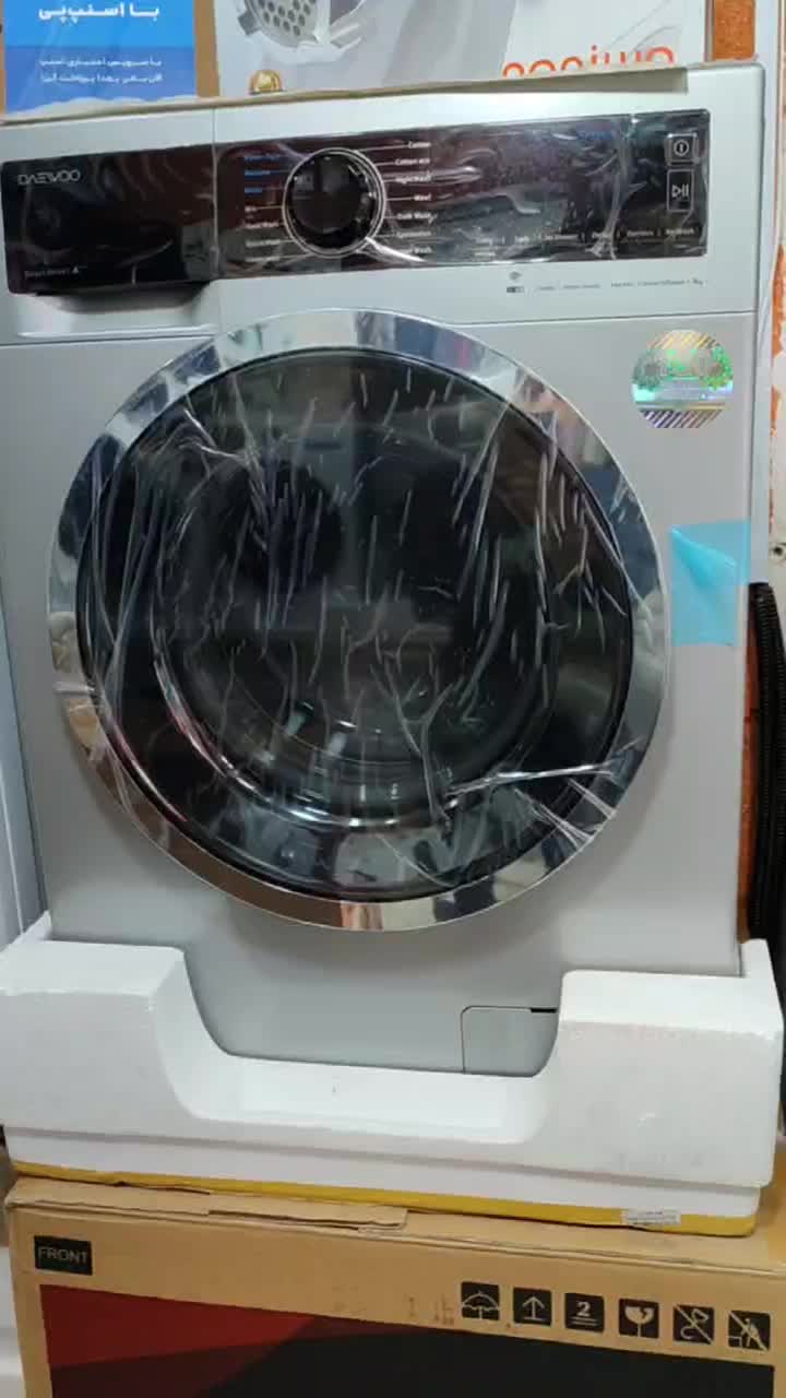 ماشین لباسشویی دوو 1400 دور گیربکسی لمسی LM-861SB|ماشین لباسشویی و خشککن لباس|رشت, بازار|دیوار