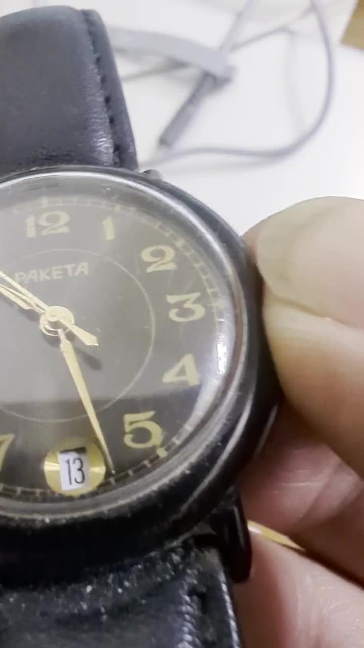 ساعت اتوماتیک کلکسیونی Raketa + سرکوکی|ساعت|تهران, حسینآباد|دیوار