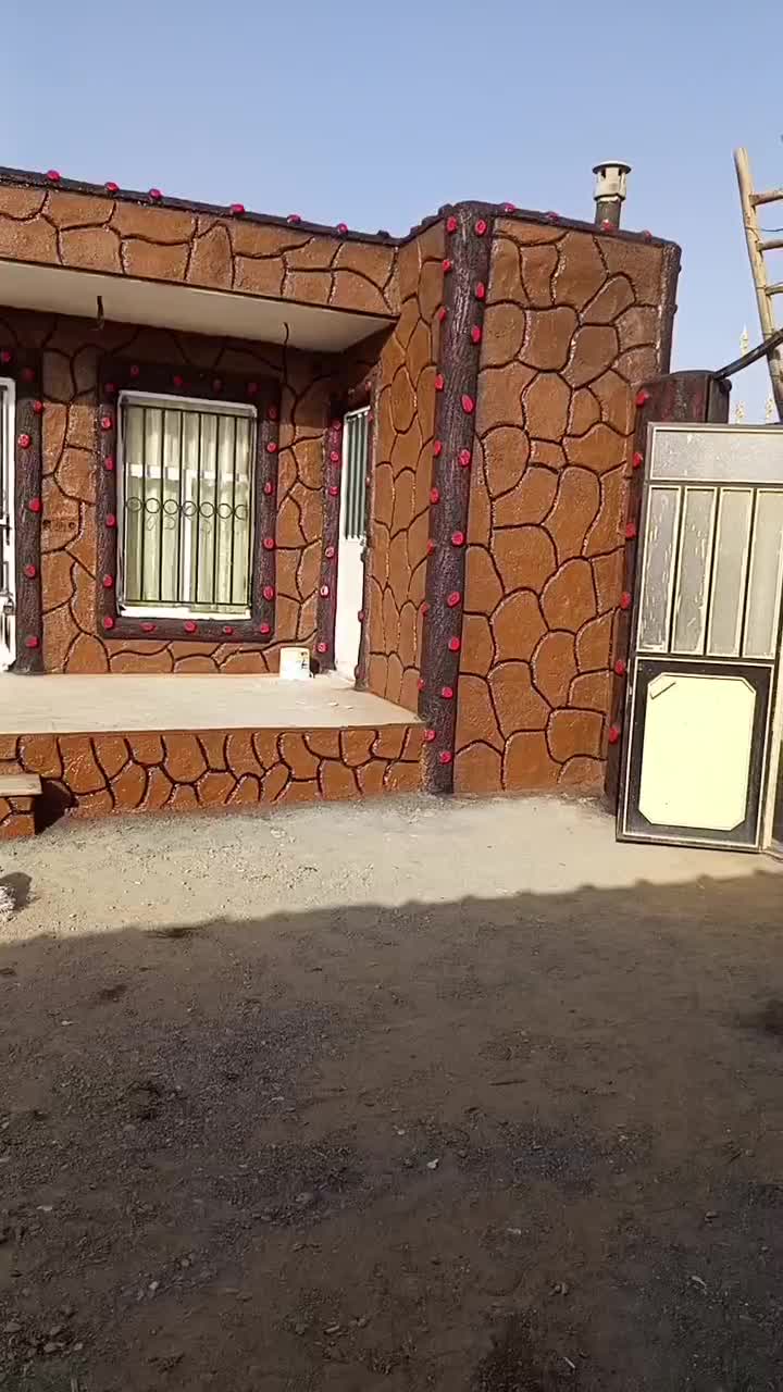 سیمان کاری طرح دار|خدمات پیشه و مهارت|خنجین, |دیوار