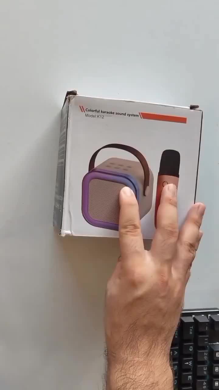 اسپیکر همراه بلوتوث دار با میکروفن بی سیم بلندگو|سیستم صوتی خانگی|نجفآباد, گلدشت|دیوار