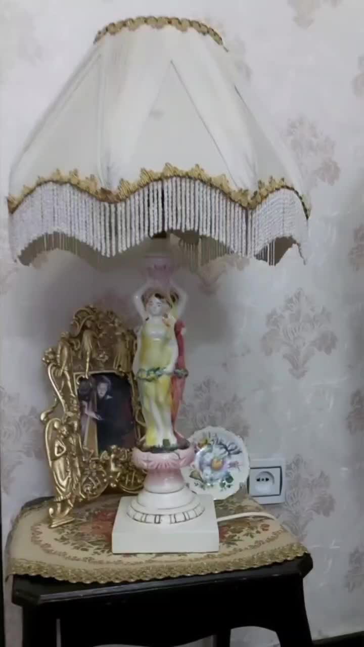 جفت آباژور ایتالیایی و قدیمی و انتیک و عتیقه|چراغ خواب و آباژور|قدس, شهرک دانش|دیوار