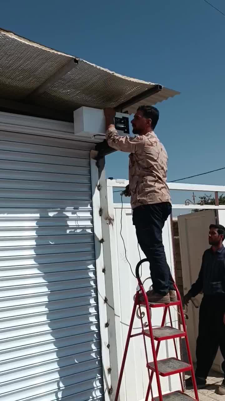 کرکره برقی|خدمات پیشه و مهارت|شاهنجرین, |دیوار