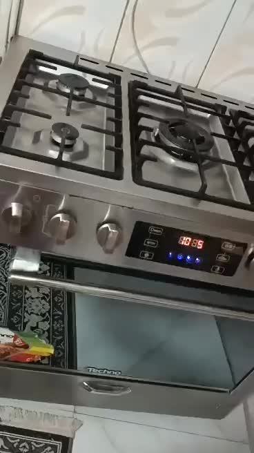 گاز تمام استیل نو|اجاق گاز و لوازم برقی پختوپز|بروجرد, |دیوار
