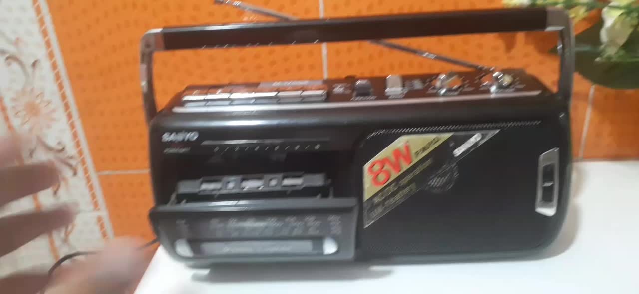 رادیو و ضبط SANYO در حد نو لنگ کارتن|سیستم صوتی خانگی|بندرعباس, |دیوار