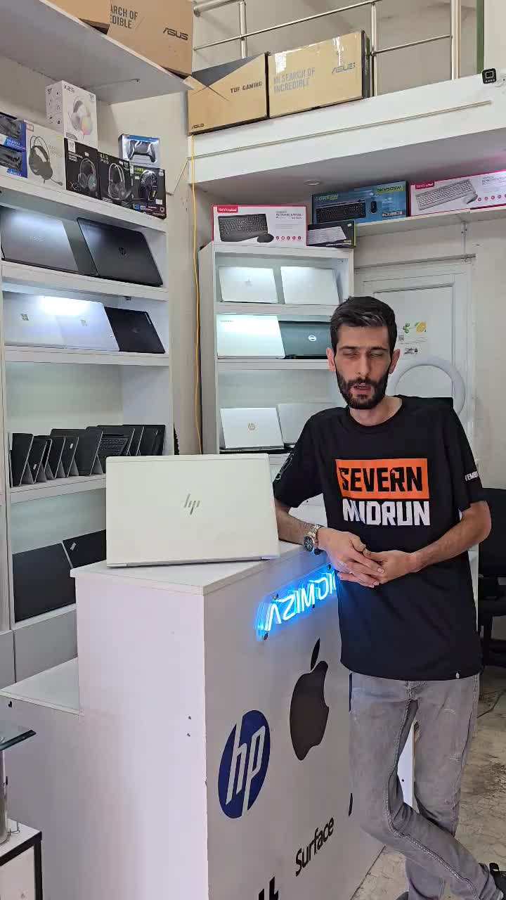 Hp Elite book i7 گرافیک مجزا ۲‌گیگ صفحه 4k|رایانه همراه|رشت, دیلمان|دیوار