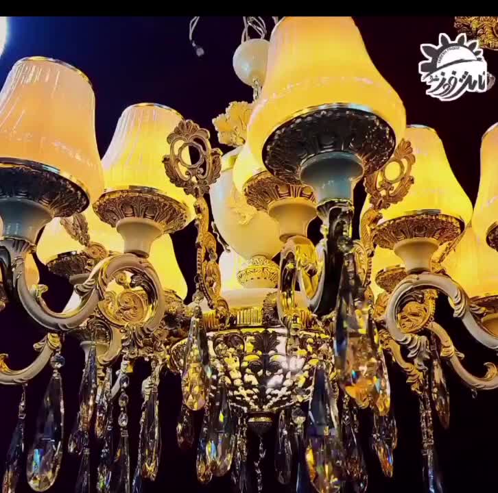 لوسترلاکچری مخصوص خانه‌های باکلاسِ مشهدی تابش فروز|لوستر و چراغ آویز|مشهد, خین عرب|دیوار