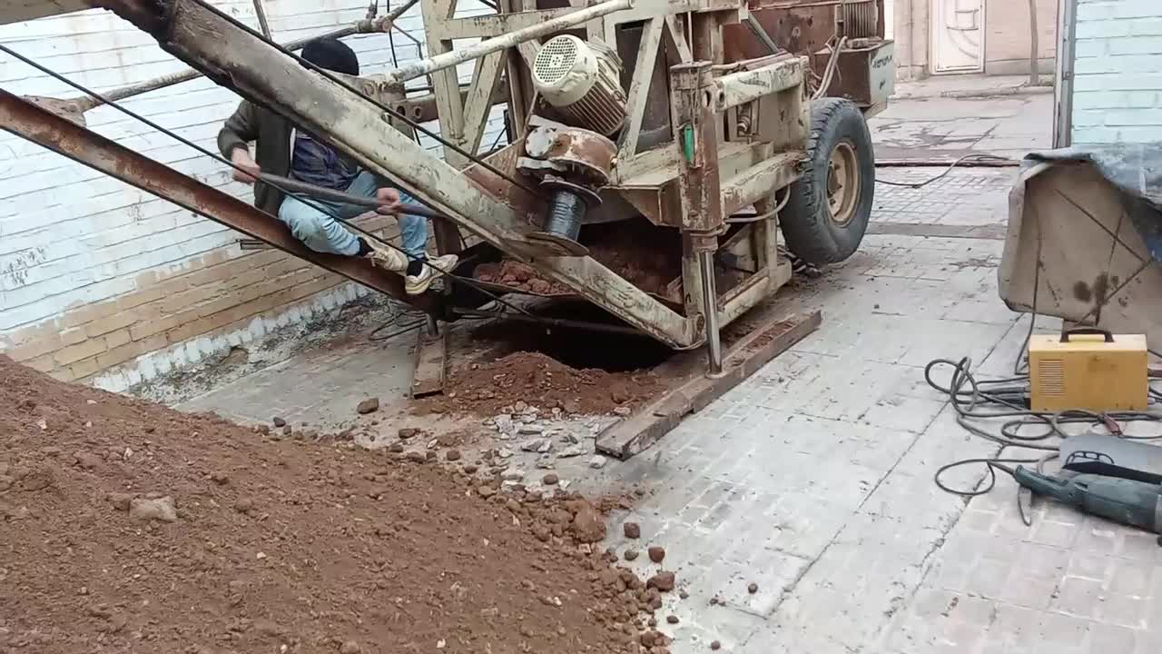 حفر چاه ساختمانی با دستگاه مکانیزه|خدمات پیشه و مهارت|گناباد, |دیوار