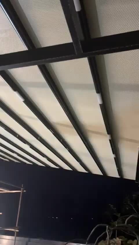 نصب انواع سقف متحرک پارچه‌ای و آلومینیومی|خدمات پیشه و مهارت|کرج, منطقه ویژه اقتصادی پیام|دیوار