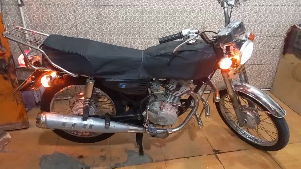 هندا ۱۲۵ مزایده چهار دنده|موتورسیکلت|زاهدان, |دیوار