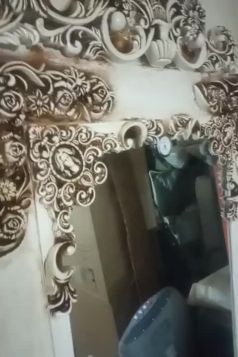 آینه باکس چوبی وپلی استیل|صنایع دستی و سایر لوازم تزئینی|تبریز, |دیوار