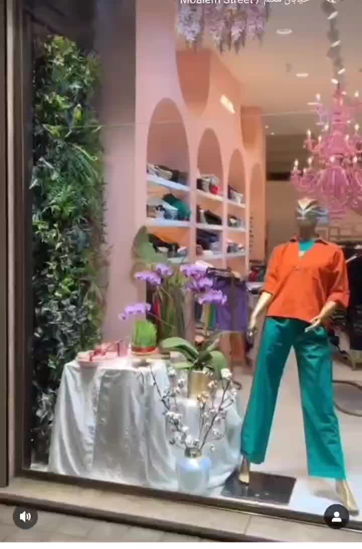 گیرین وال،دیوار سبز،گیاه مصنوعی،مغازه، طراحی داخلی|گل مصنوعی|رشت, پیرسرا|دیوار