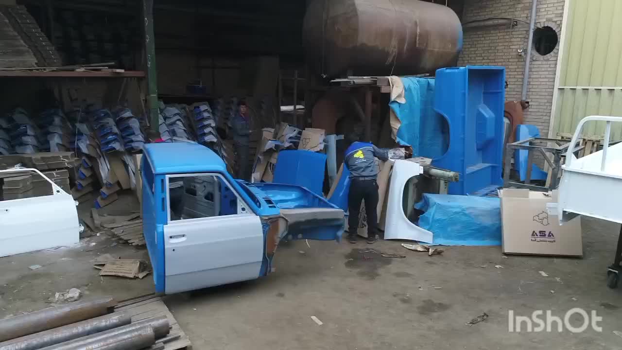 فروش اتاق عقب جلو ،درب،گلگیر،کاپوت ، نیسان وانت|قطعات یدکی و لوازم جانبی|پاکدشت, خاتون آباد|دیوار