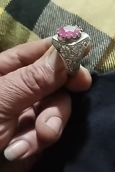 یک انگشتر یاقوت برمه معدن|جواهرات|تهران, دهقان|دیوار