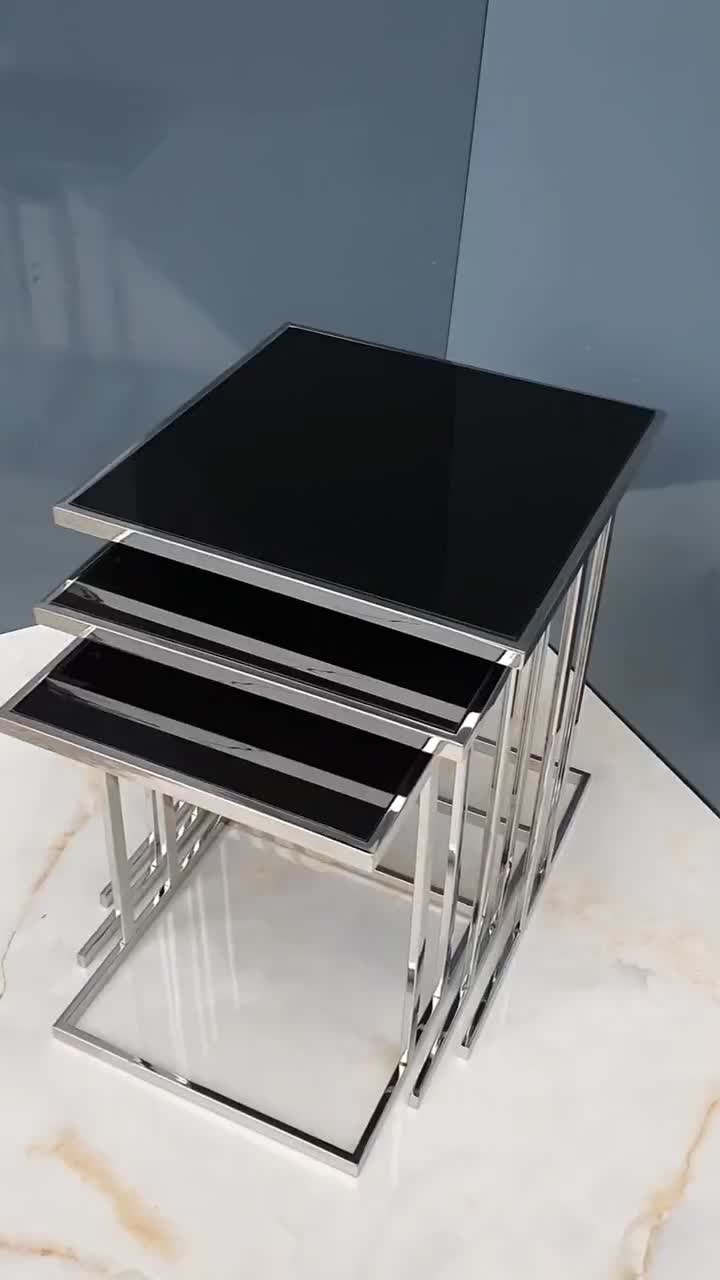 عسلی استیل|مبلمان خانگی و میز عسلی|کرج, مجتمع صنفی صنعتی|دیوار