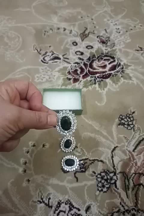 نیم ست مجلسی گوشواره و گردنبند|بدلیجات|گرگان, |دیوار