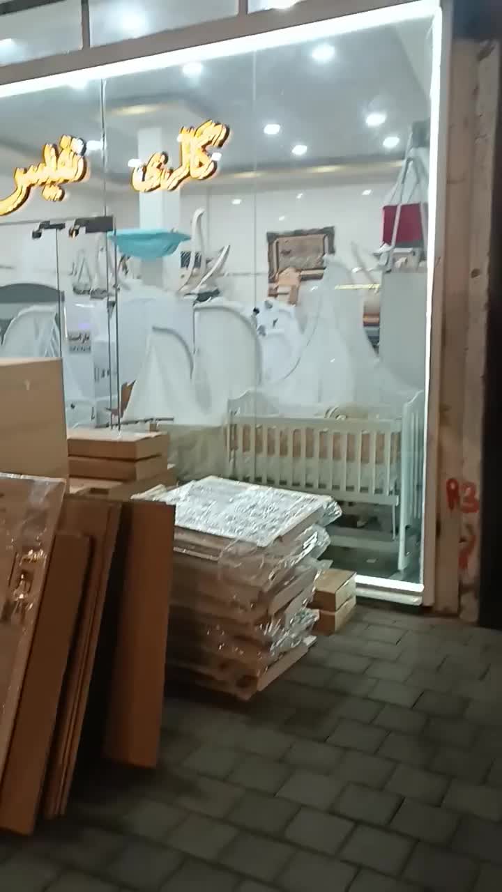 گهواره سنتی مدل قایق تخت کنارمادر مدل قایق تبریز|تخت و صندلی بچه|تبریز, |دیوار