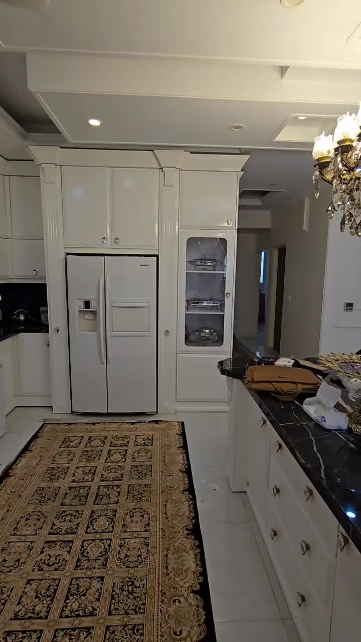 کابینت طرح انزو با رنگ پلی اورتان سفید|مصالح و تجهیزات ساختمان|باقرشهر, |دیوار