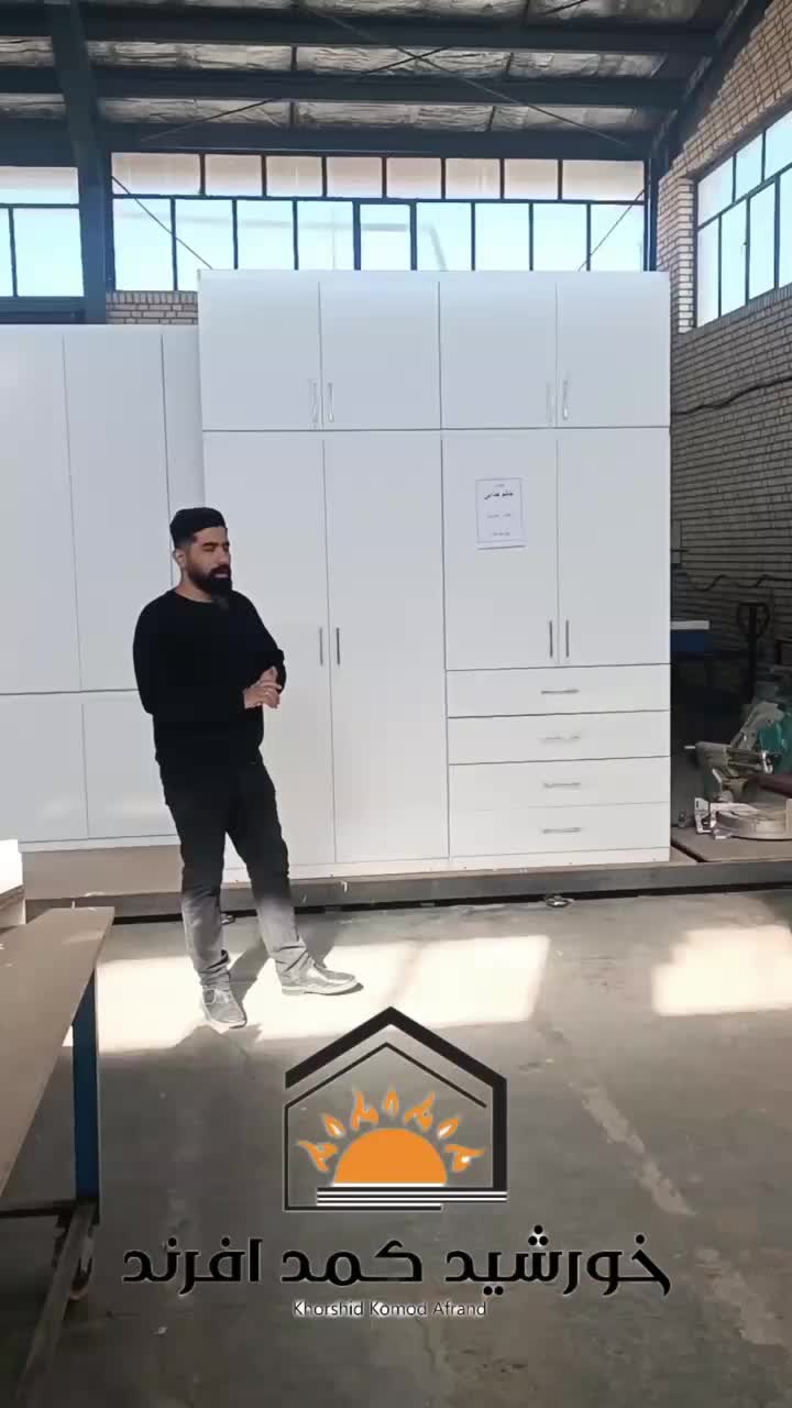 کمد دیواری.کمددیواری سه تیکه|جاکفشی، کمد، دراور|نظرآباد, شهرک سید جمال الدین|دیوار