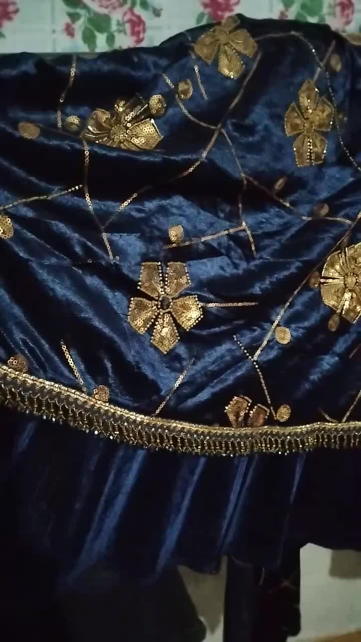 لباس محلی شیک رنگ سورمه ای|لباس|دهدشت, |دیوار