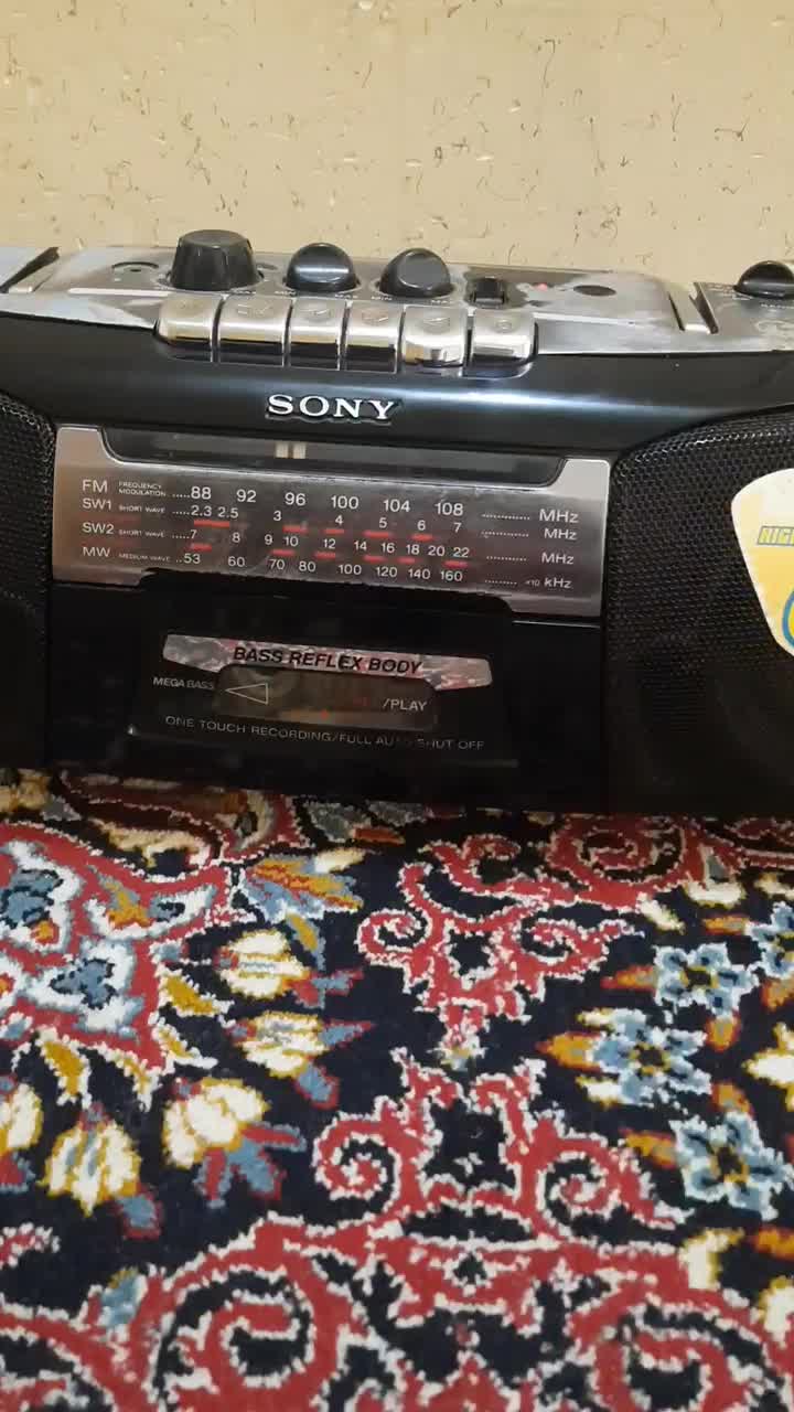 رادیو و ضبط سونی ۶۰ w|سیستم صوتی خانگی|دهدشت, |دیوار